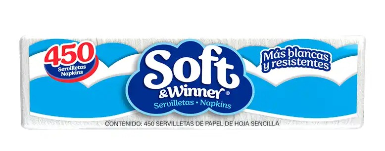 Servilleta Soft 450 pcz
